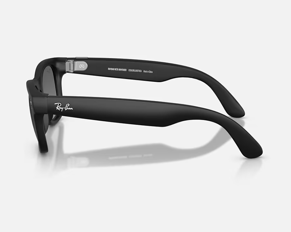 RayBan Meta Wayfare L MB/Polar Gr Gen2 (ORW4012 Meta Wayfarer High Bridge Fit - Matte Black - Polar Gradient Graphite...)