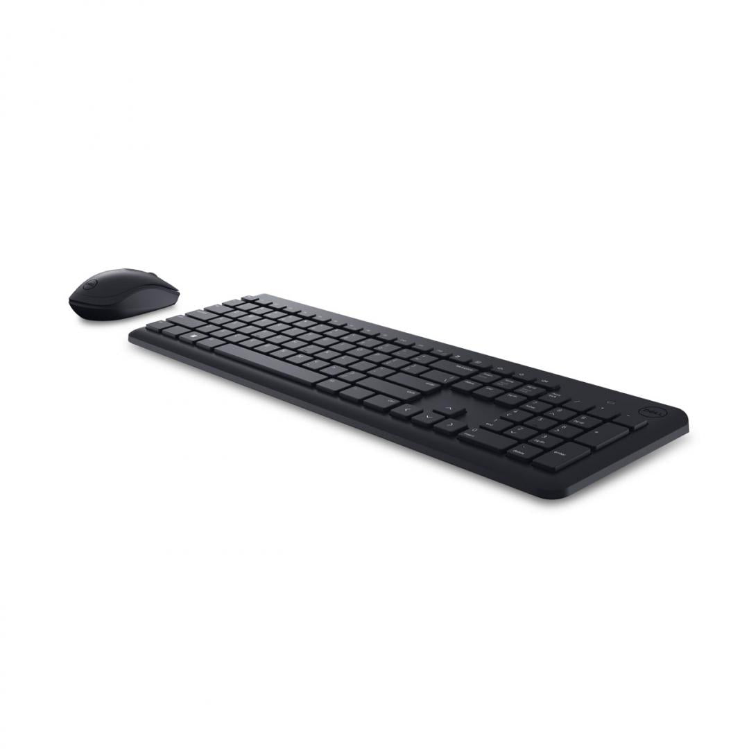 Dell Kit Mouse and Keyboard KM3322W Wireless, QWERTZ Romanian Layout, Device Type: Keyboard and mouse set, Wireless Receiver: USB wireless receiver, Connectivity Technology: Wireless, Interface: 2.4 GHz, Keyboard: Adjustable Height: Yes, Hot Keys Function