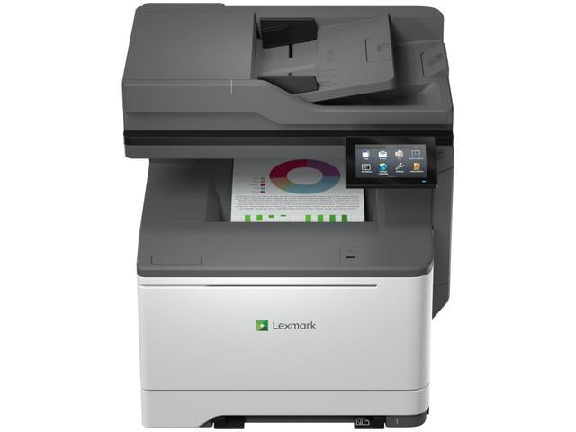 Multifunctional laser color Lexmark CX532adwe, A4, Imprimare/Scanare/Copiere/fax analog, Grup de lucru mediu, Ecran tactil color Lexmark e-Task de 4,3 inchi (10,9 cm), 200-Sheet Output Bin, Unitate duplex integrată, Single sheet multipurpose feeder, 250-S