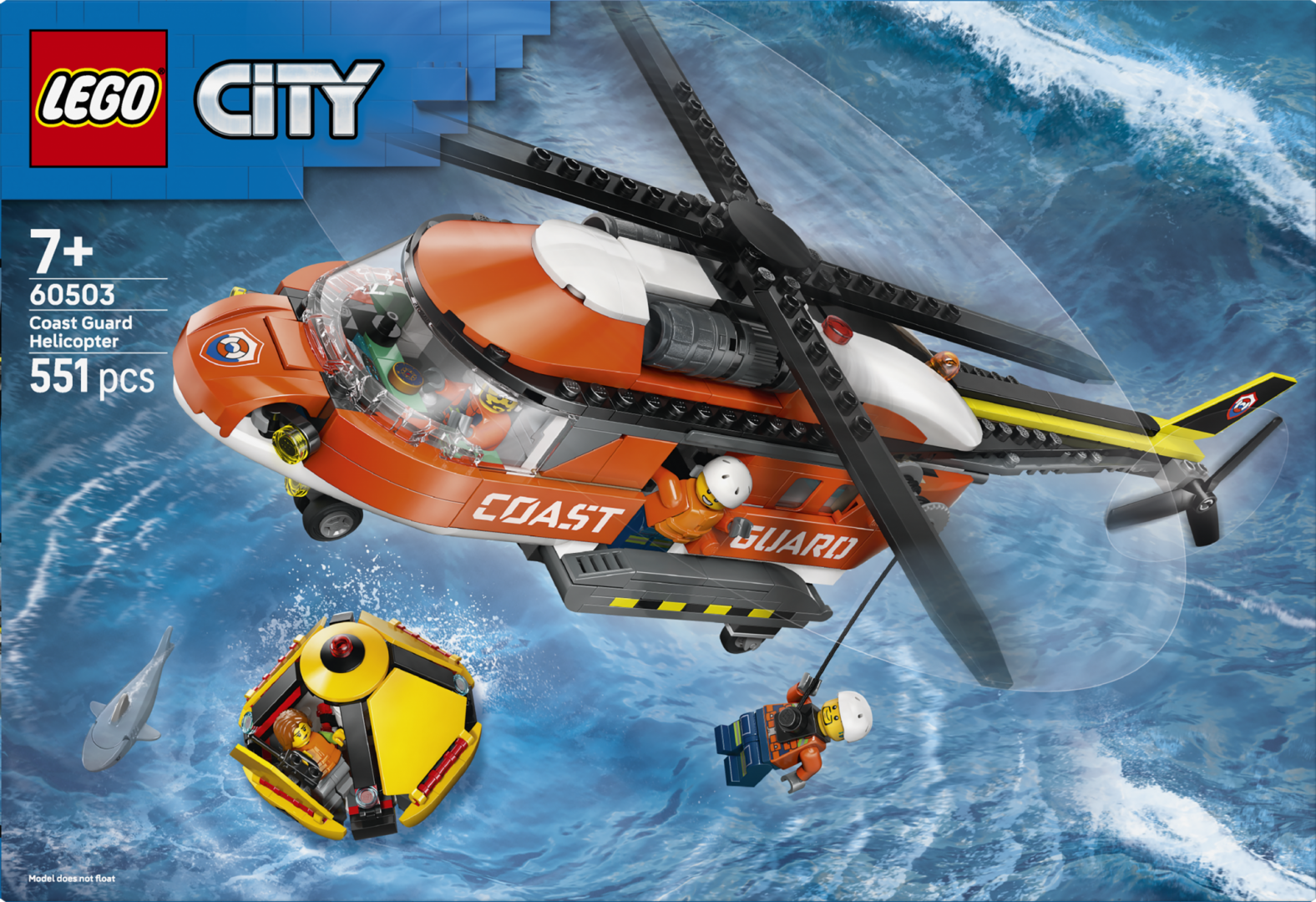 Elicopter al Pazei de Coasta LEGO60503