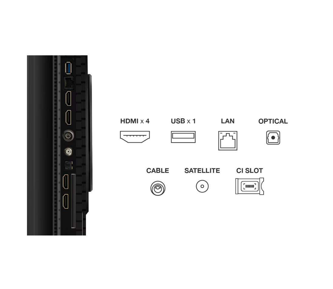 RESIGILAT | Televizor TCL QLED 55P8K, 139 cm, Smart Google TV, 4K Ultra HD, Clasa F, 144Hz, Onkyo - imagine 6 - RESIGILAT