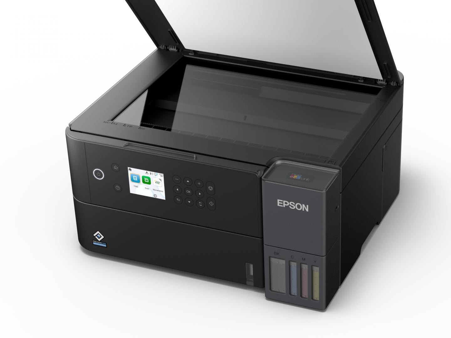 Multifunctional inkjet color Epson EcoTank CISS L6360, dimensiune A4 (Printare,Copiere, Scanare), printare borderless, viteza 33ppm alb-negru, 20ppm color, rezolutie 4800x1200 dpi, alimentare hartie 250 coli, duplex automat ,scanner CIS rezolutie 1200x240