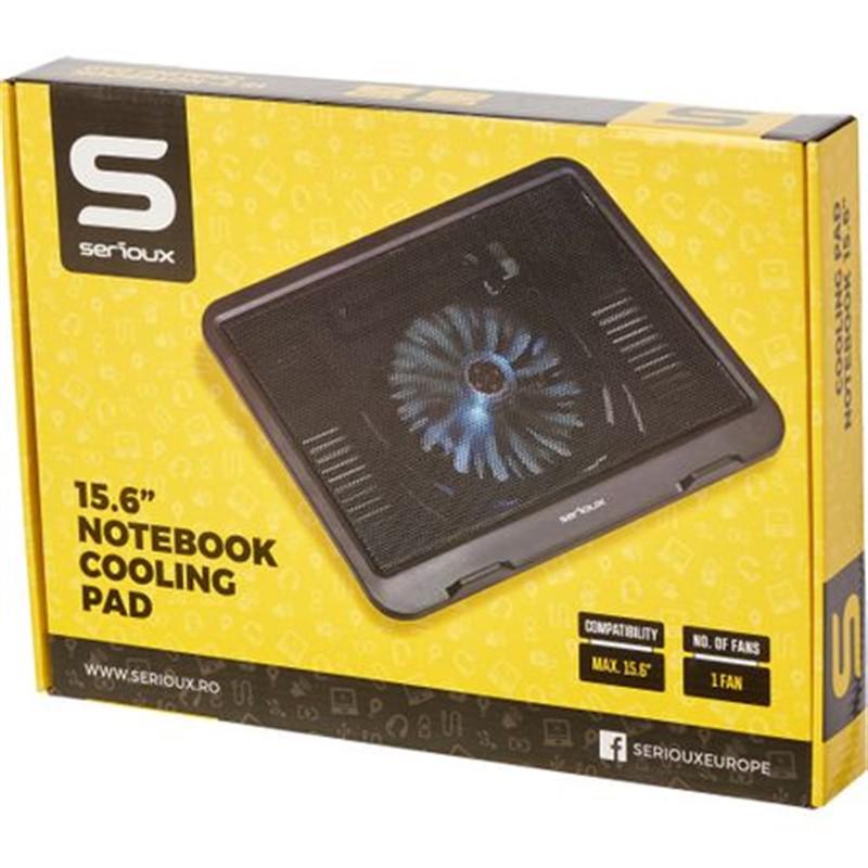 Laptop Cooling Pad NCPN19, USB, 10-15" (Cooling pad Serioux)