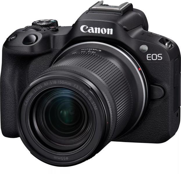 Photo Camera Canon Eos R50 + 18-150MM Bk (Aparat foto Canon Eos R50 Black Kit + Obiectiv RF-S 18-150MM f/3.5-6.3 Is Stm)