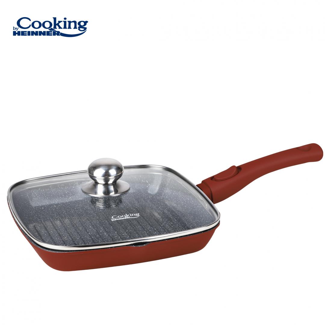 Heinner TIGAIE GRILL ALU+CAPAC 28x4 CM, CALABRIA