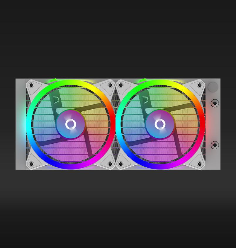 CPU Cooler Aquarius 240 Aio White Argb (Cooler Procesor Aqirys Aquarius 240 Aio)