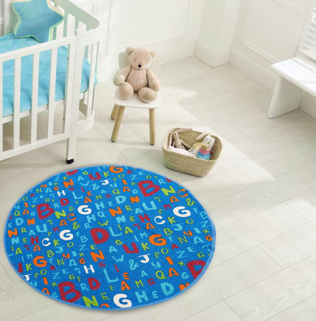Covor Copii Printat Alfabet 110 CM (Covor Heinner copii printat Alfabet 110 CM)
