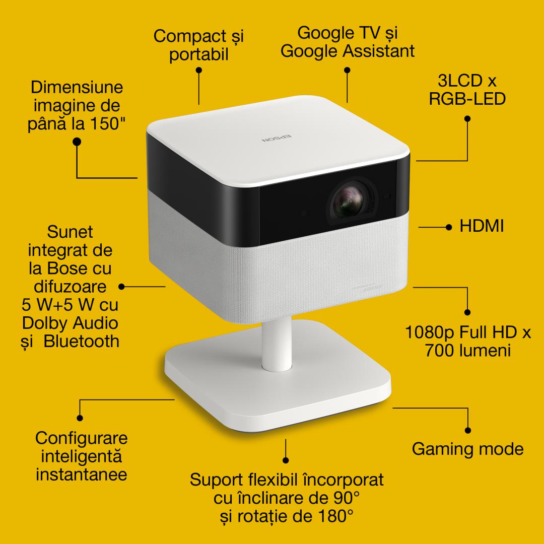 PROJECTOR EPSON EF-71 DIAMOND WHITE