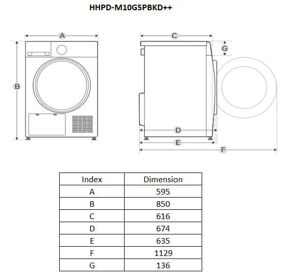 USCATOR DE RUFE HEINNER HHPD-M10G5PBKD+