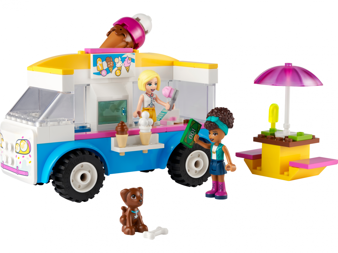 Furgonetă cu Inghetata, Lego 41715 (41715 Ice-Cream Truck V29)