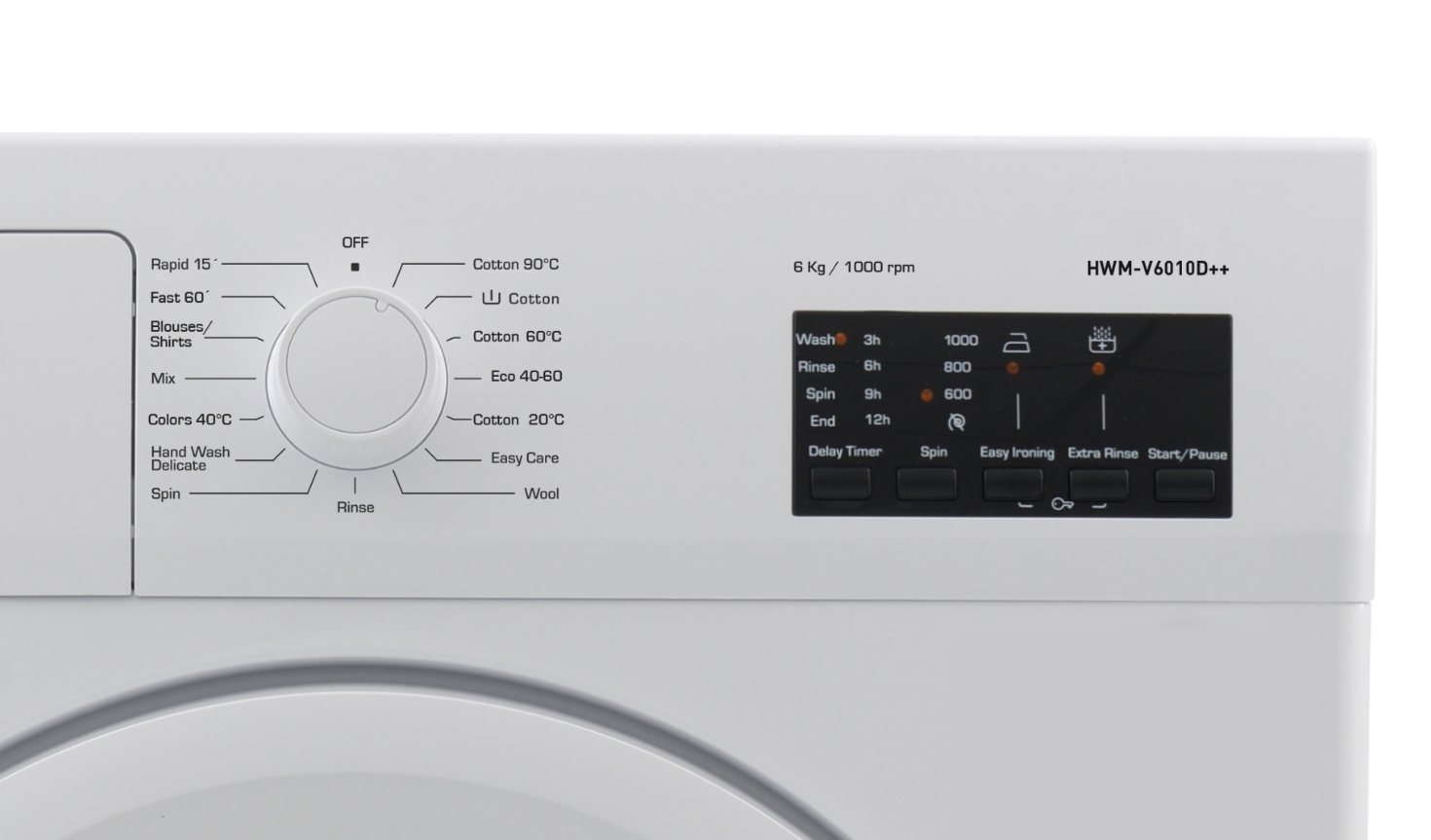 Masina de Spalat Heinner HWM-V6010D++ (Masina de spalat rufe Heinner HWM-V6010D++)