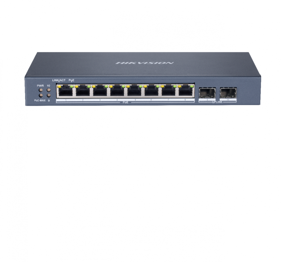 Hikvision SWITCH 8PORTURI GIGABIT SMARTMANAGED