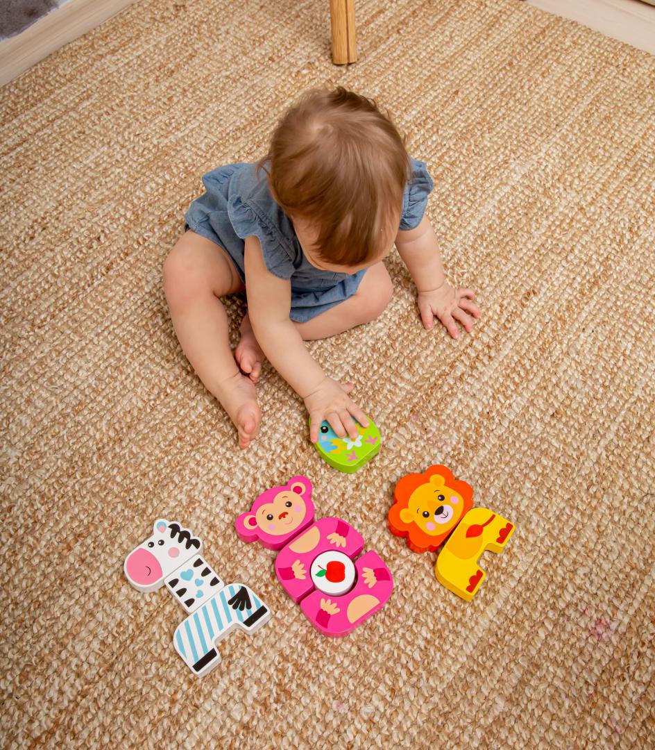 Kids Hits MAIMUTA ȘI PRIETENII SAI, JUCARIE LEMN