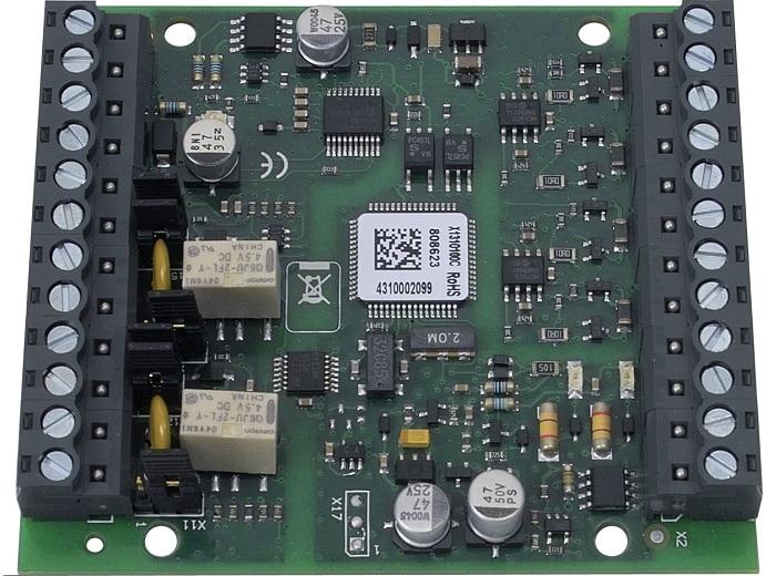 Hw Transponder de Alarmare Esserbus (Transponder de alarmare esserbus 808623 in 4 Z/2 Rel cu izolatorintegrat)