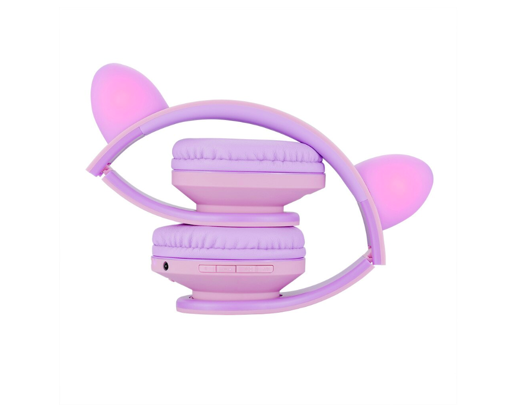 PowerLocus Casti copii KidsCat Purple/Pk