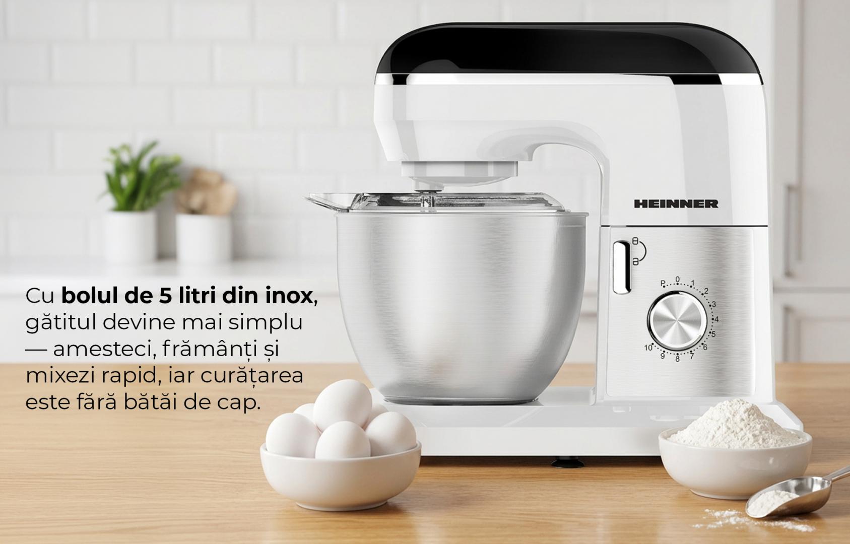 MIXER PLANETAR HEINNER HPM-1010WHBK