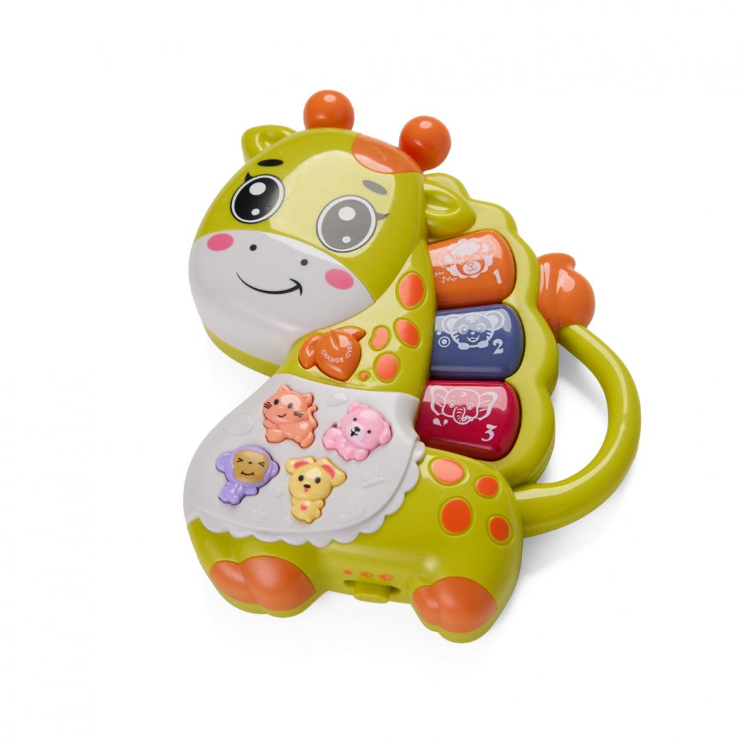 MomKi JUCARIE GIRAFA CU LUMINI SI SUNETE