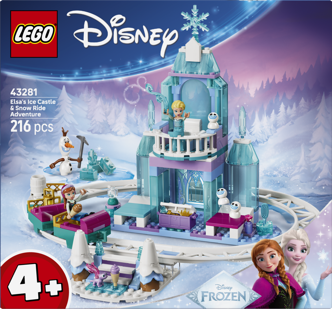 Avent. Sania Sine Cast.elsei LEGO43281 (aventura cu Sania pe Sine la Castelul de Gheata al Elsei LEGO43281)