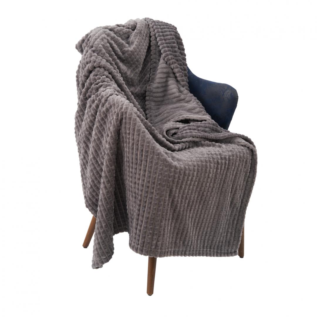 Patura Flannel 150X200 CM Gri