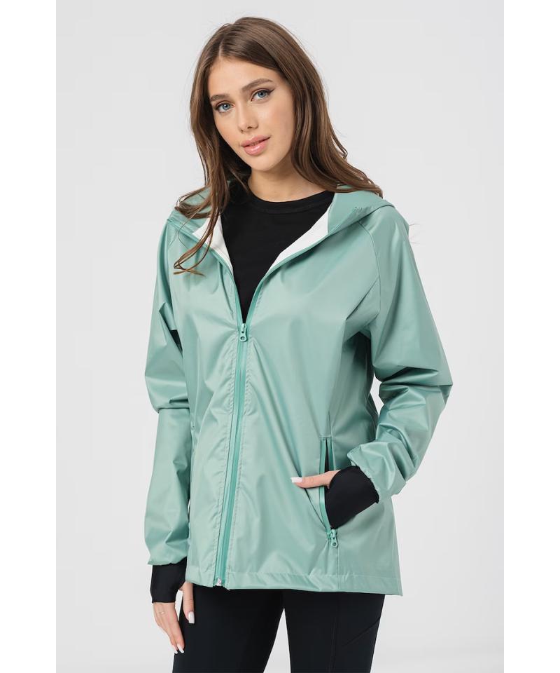 Pegas JACHETA WATERPROOF F GRANITE GREEN-XS