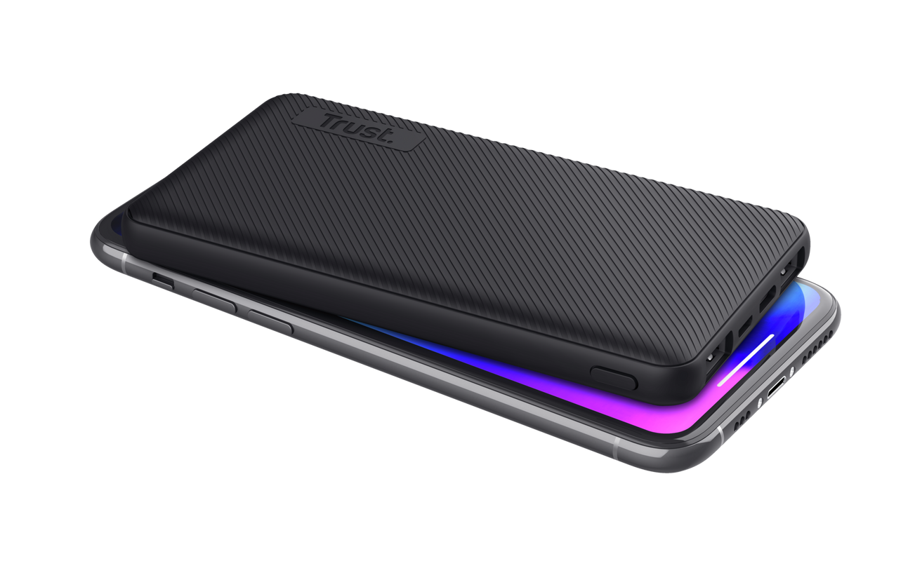 Baterie externa Trust Primo Ultra Thin Eco 10.000, negru