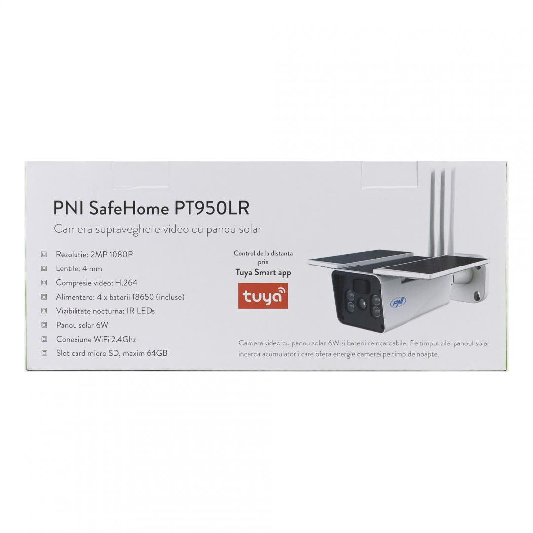 Pni Camera Supraveghere P.solar PT950LR (Camera supraveghere video Pni SafeHome PT950LR 1080P 2MP cu panou solar 6W)