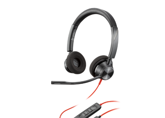 HP Poly BW 3320 Stereo USB-C HS +USB-C/A