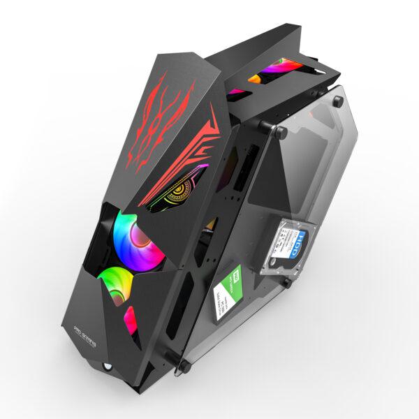 Carcasa Pro Gaming Hercule Black (Carcasa Pro Gaming Hercule Black)