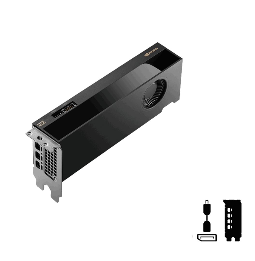 Pny Nvidia Rtx Pro 4000 Sff Blackwell (Placa video Pny Rtx Pro 4000)