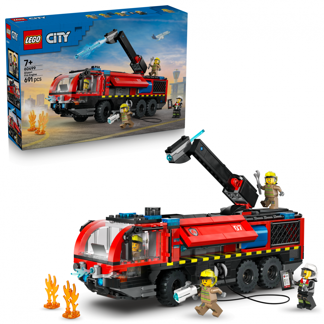 Autospeciala Pompieri Aeroport LEGO60499 (autospeciala de Pompieri la Aeroport LEGO60499)