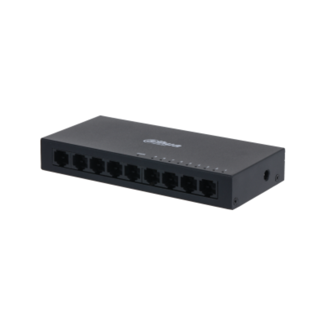Dahua  9 Port Unmanaged Desktop Switch (Switch Dahua 9 porturi)