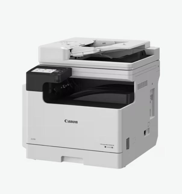 CANON IR2425 II A3 MONO LASER MFP, Format: A3, Functii: Print, Copy, Scan, Fax optional, Procesor: 1.6Ghz, touchscreen 7", Memorie: 2gb, Stocare: 64GB eMMC, Duplex automat, Viteza printare: 25ppm, Rezolutie: 1200 x 1200, Limbaje printare: UFR II, PCL6/PCL