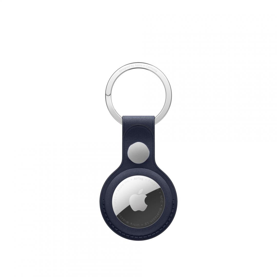 APPLE AIRTAG FINEWOVEN KEY RING BL