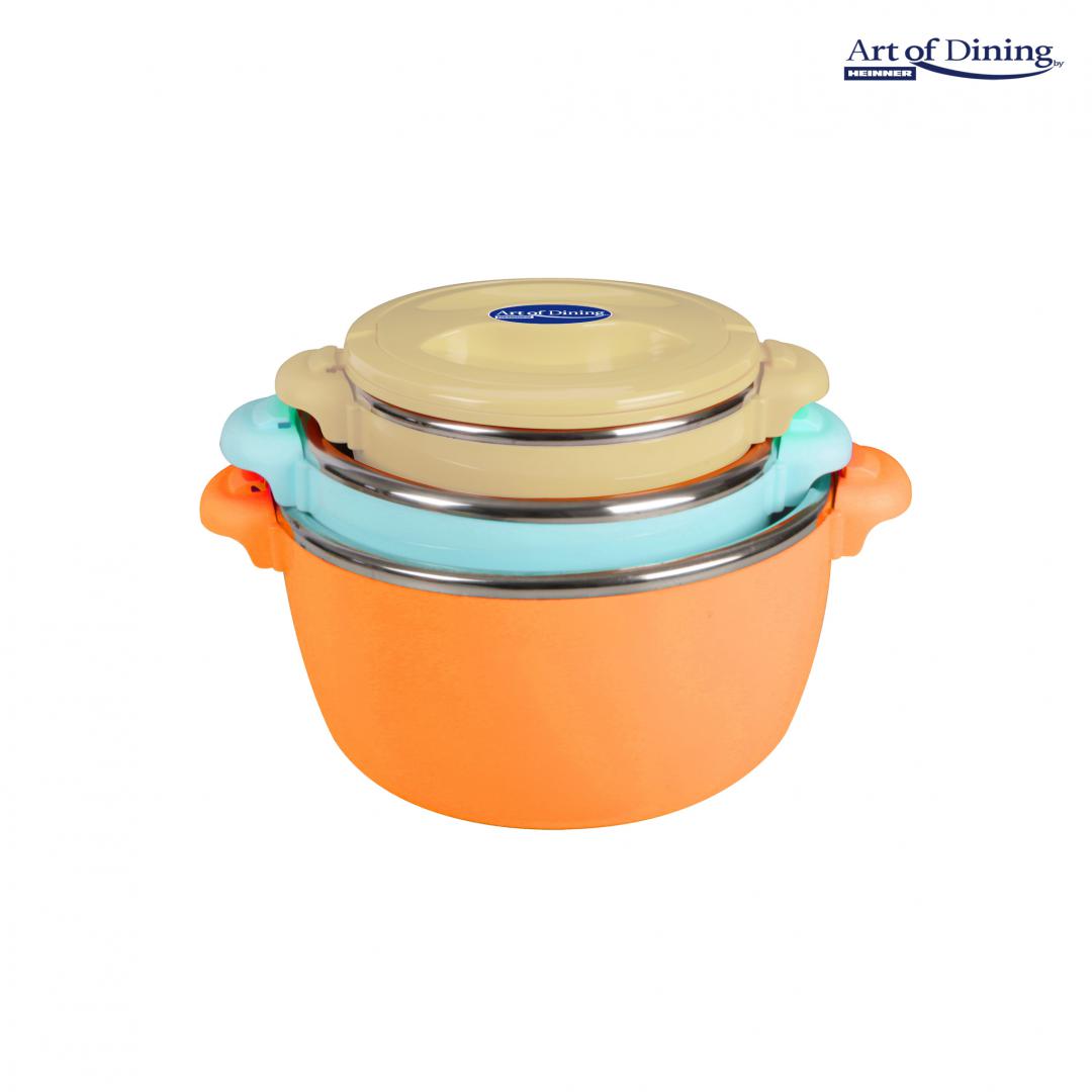 Set 3CASEROLE Termice 2+4+6L,BELLY Orang (set 3 Caserole Termice 2+4+6L)