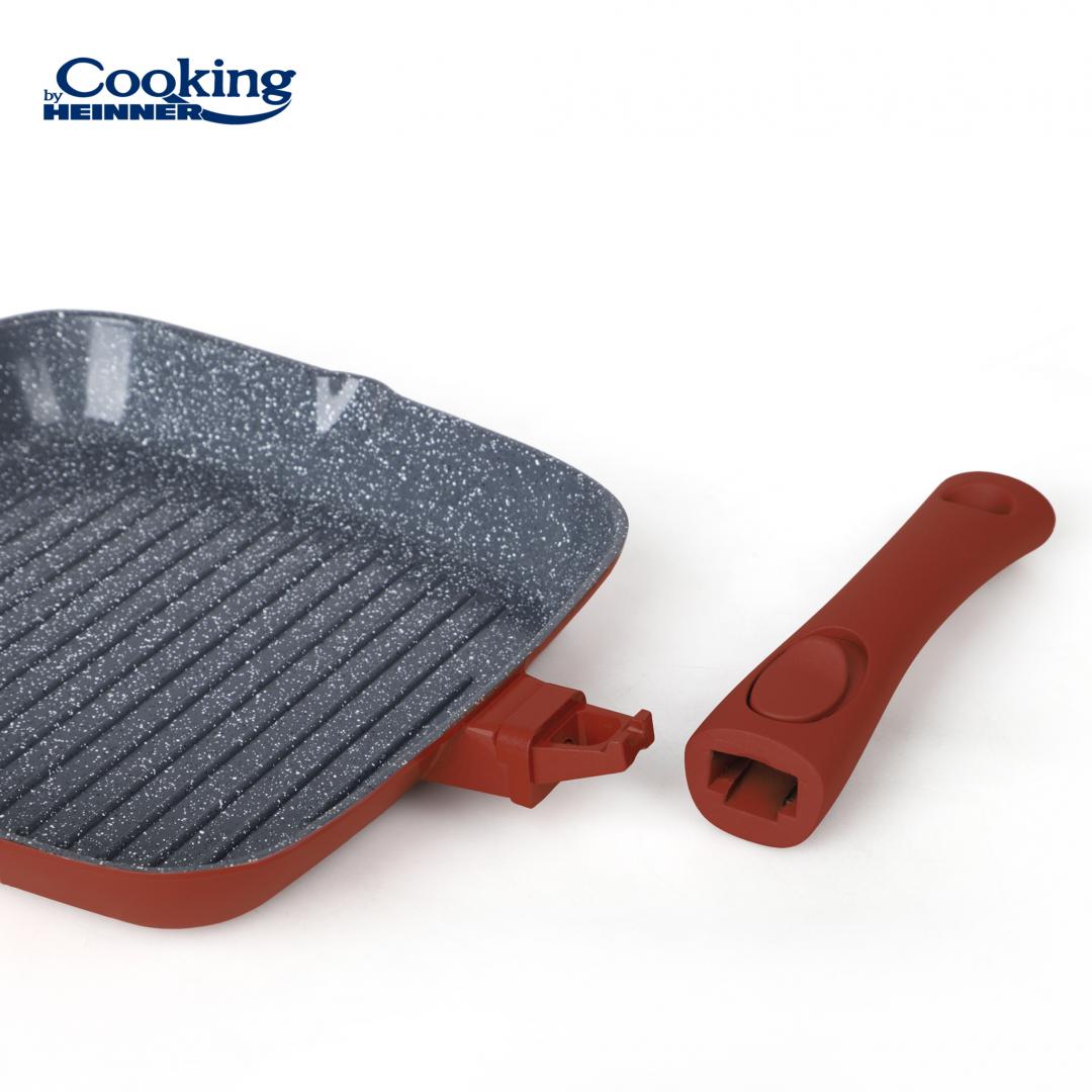 Heinner TIGAIE GRILL ALU+CAPAC 28x4 CM, CALABRIA