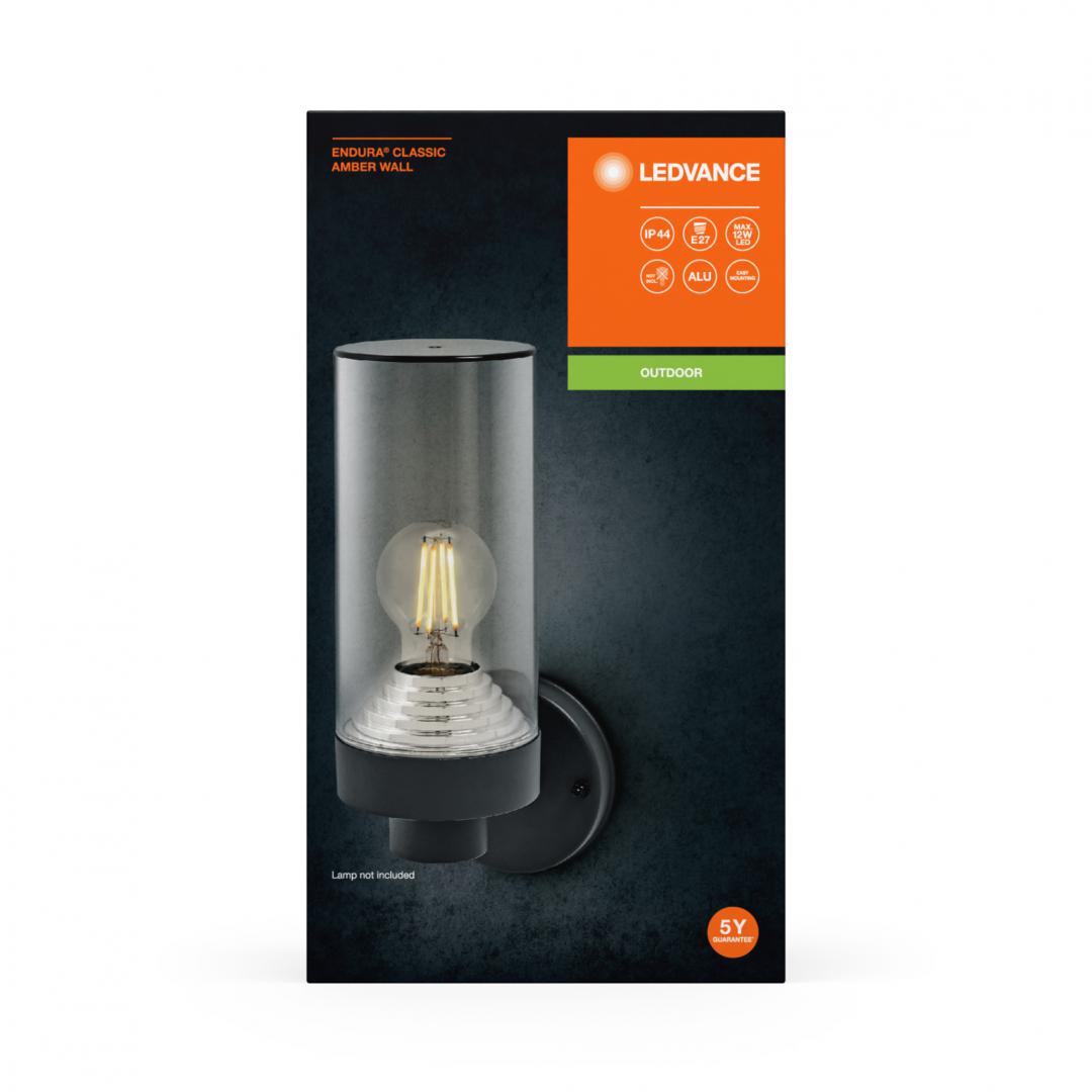 Ledvance ENDURA CLASSIC AMBER WALL E27 DG LEDV