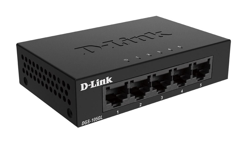 D-Link DLINK SW 5P-GB UNMNGD DESK METAL GL