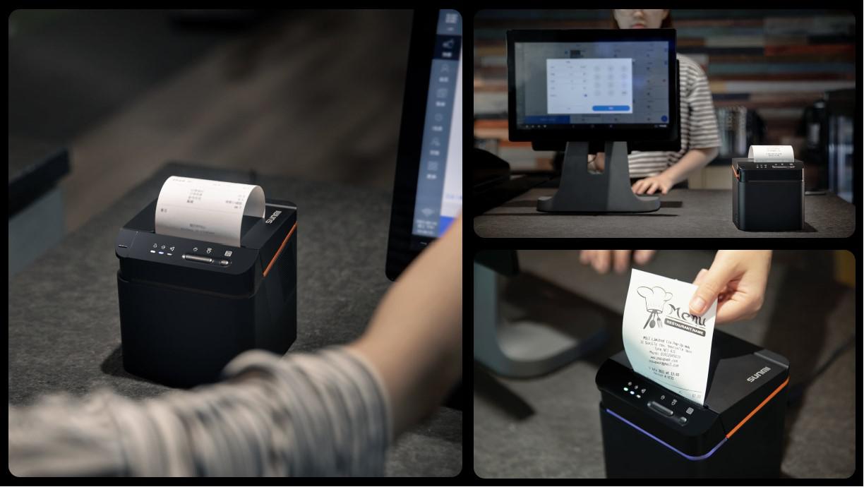 KitchenCloudPrinter80mmEN-USB,LAN,EU Adp (sunmi Kitchen Cloud Printer 80MM En (USB)