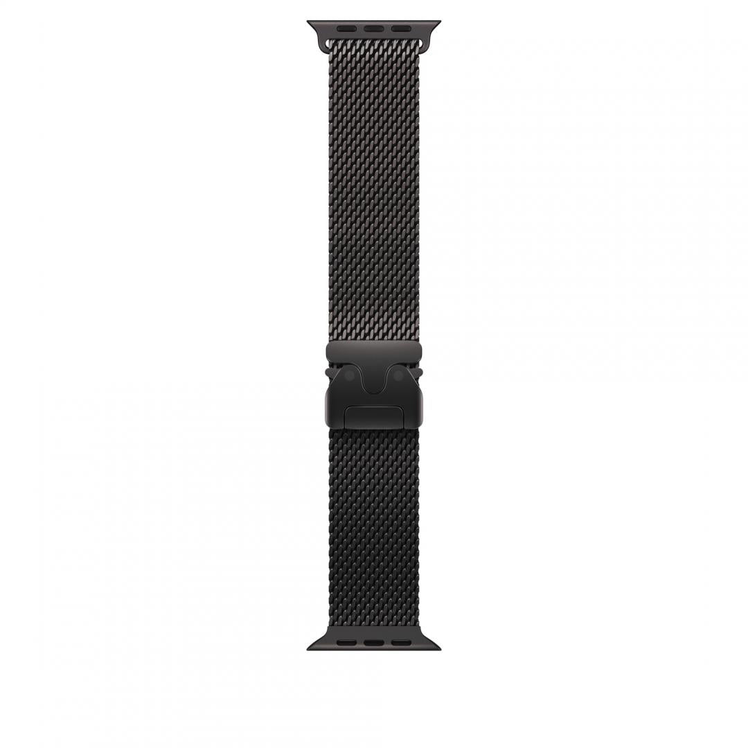 Apple AW BAND 49MM TITANIUM MILANESE BLACK S