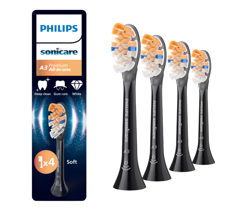 Rezerve 4 capete Sonicare HX9094/88 (Rezerve Philips Sonicare a3 Premium All in One HX9094/88)