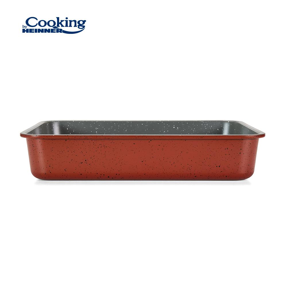 Tava Cuptor Acop Ceram, 35X26X7 CM, Anca (tava Cuptor Acoperire Ceramica)