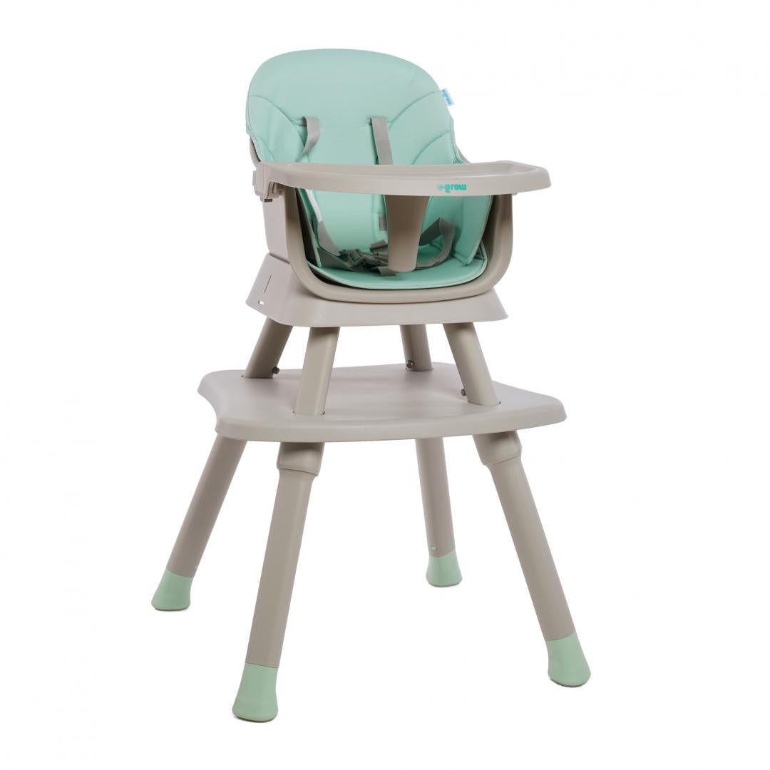 Scaun de masa,multifunctiona,mint,U-Grow (Scaun de masa  multifunctional verde menta)