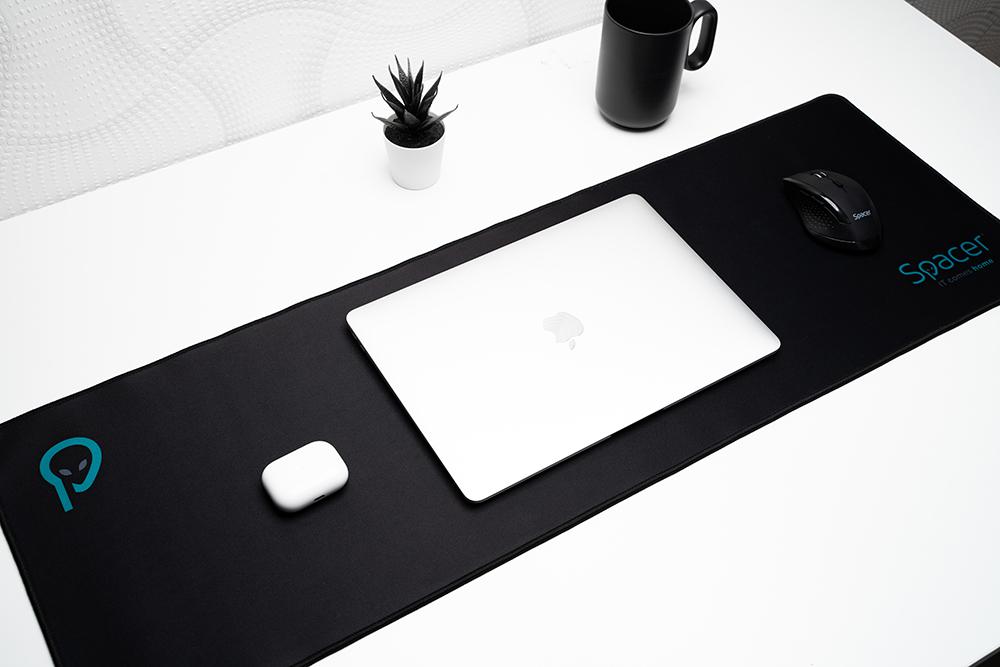 Mouse pad SPACER 900×300, negru