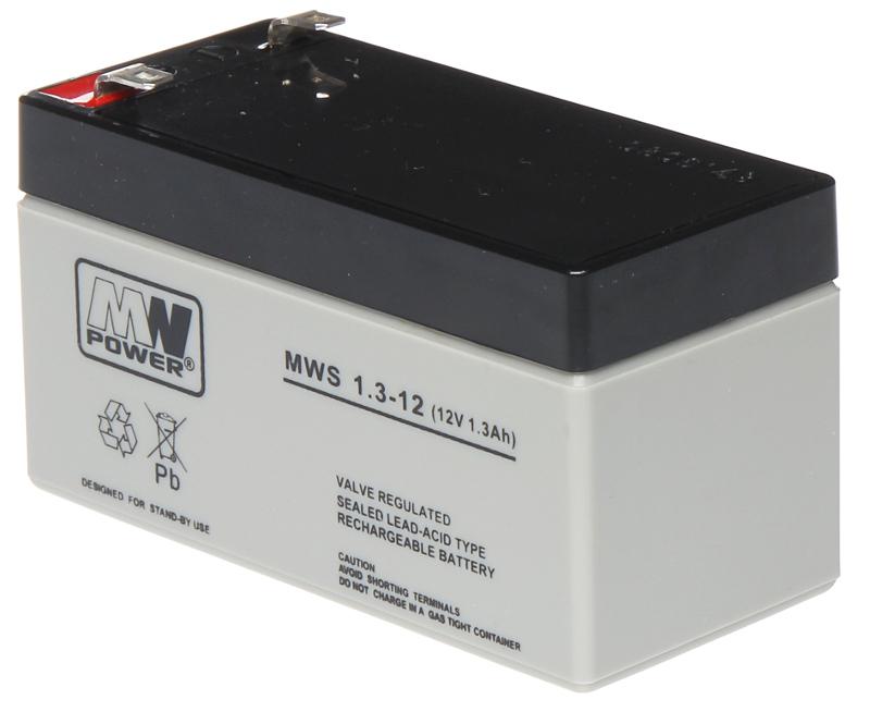 Acumulator 1.3AH/12V Mw Power (Acumulator Agm 1.3Ah 12V seria Mw Power)