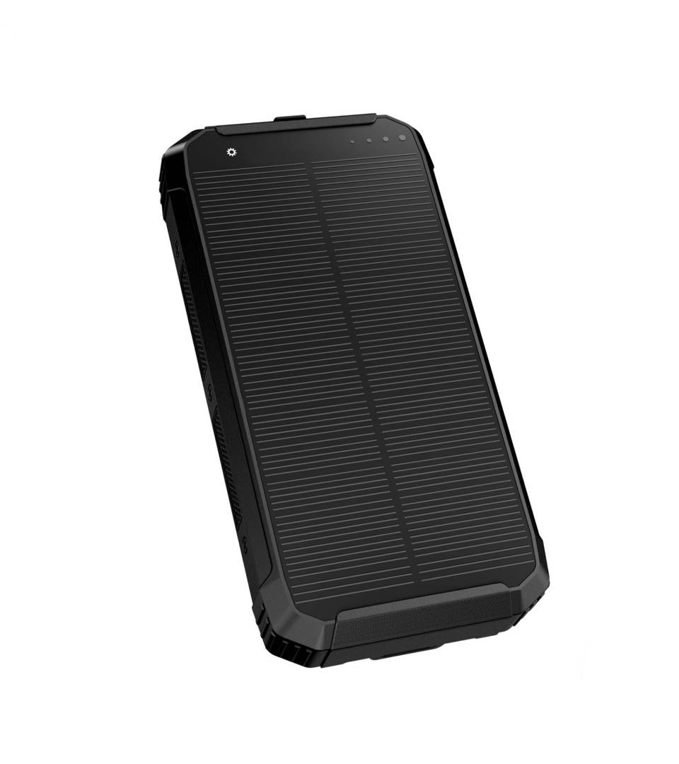 Acumulator extern Platinet 10000mAh (Acumulator extern 10000mAh Platinet cu incarcare solara)