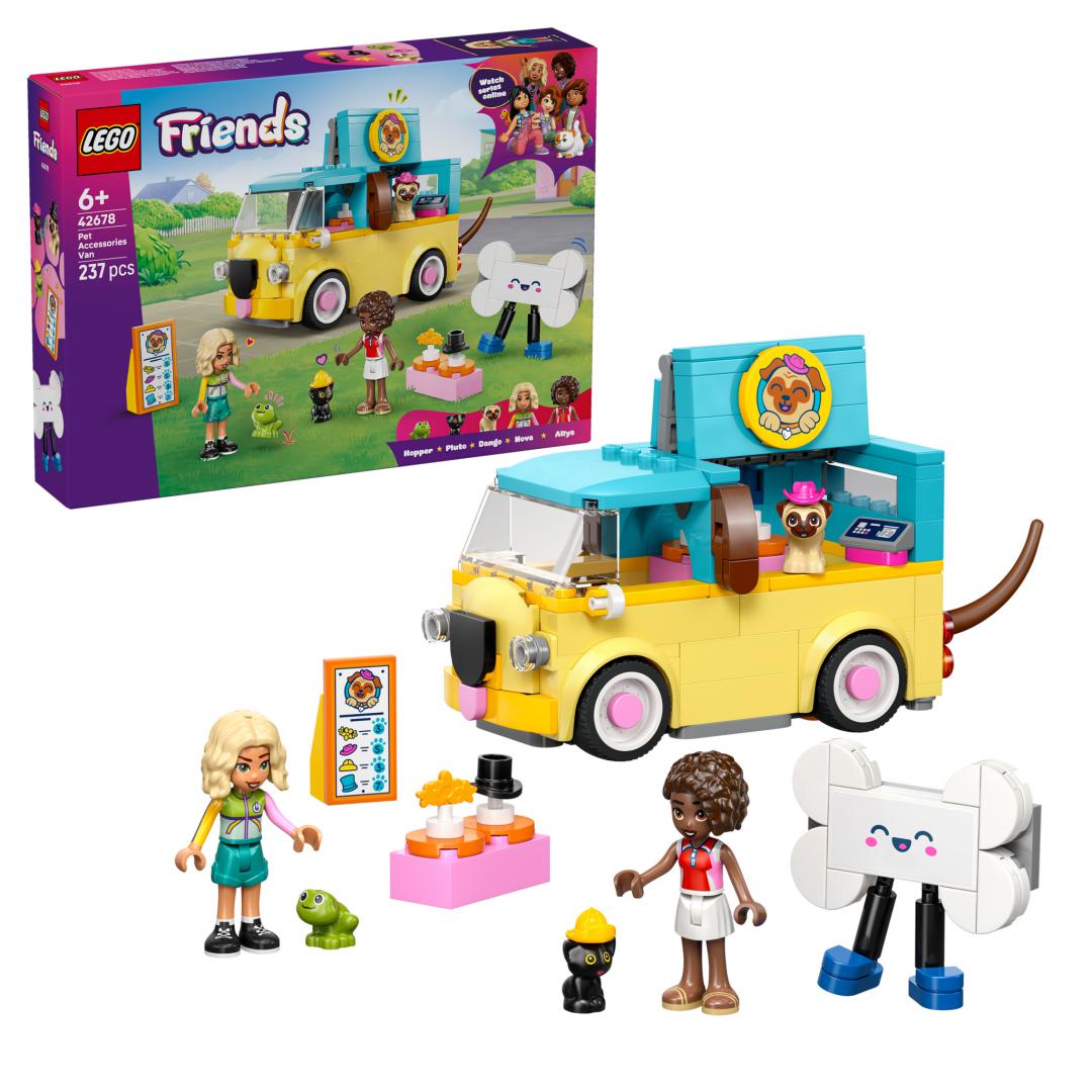 Furgoneta Acc. Pt Anim. Comp. LEGO42678 (furgoneta cu Accesorii pentru Animale de Companie LEGO42678)