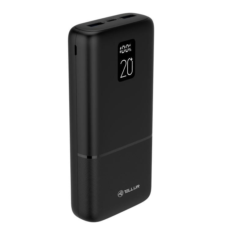 Baterie ext Tellur Boost Pro 20000mAh (Baterie externa Tellur Boost Pro PD202 20000mAh 2xQC3.0 22.5W + PD 20W)