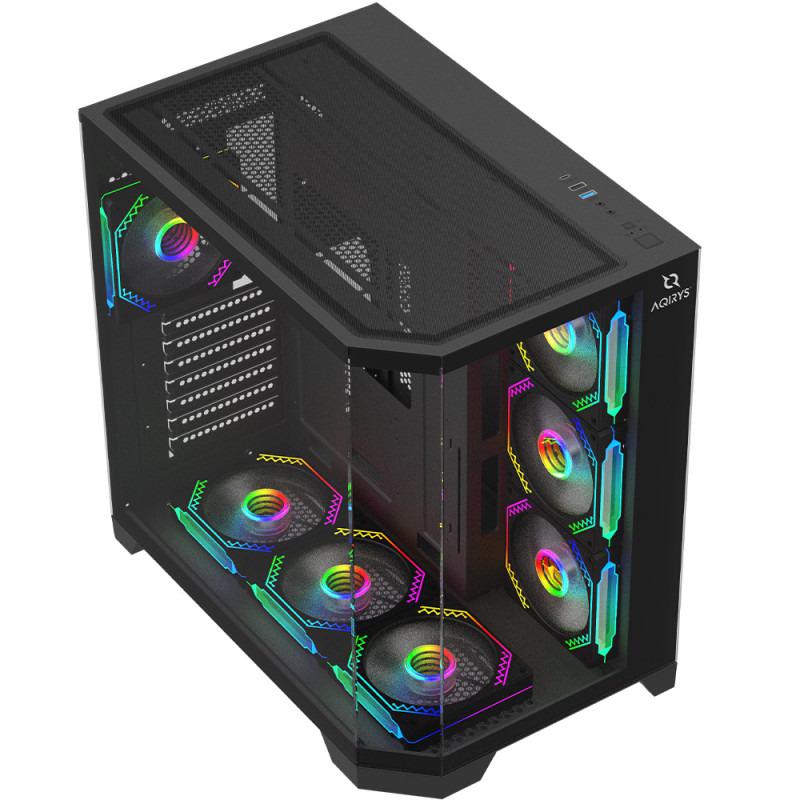 Carcasa Aqirys Titan Midi Tower Black (Carcasa Aqirys Titan)
