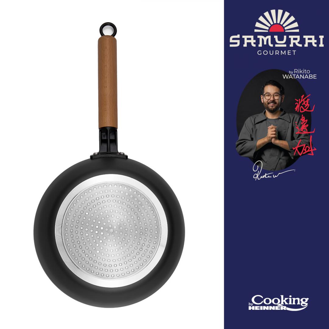 Heinner TIGAIE WOK+CAP 24X7.5CM,RIKITO WATANABE