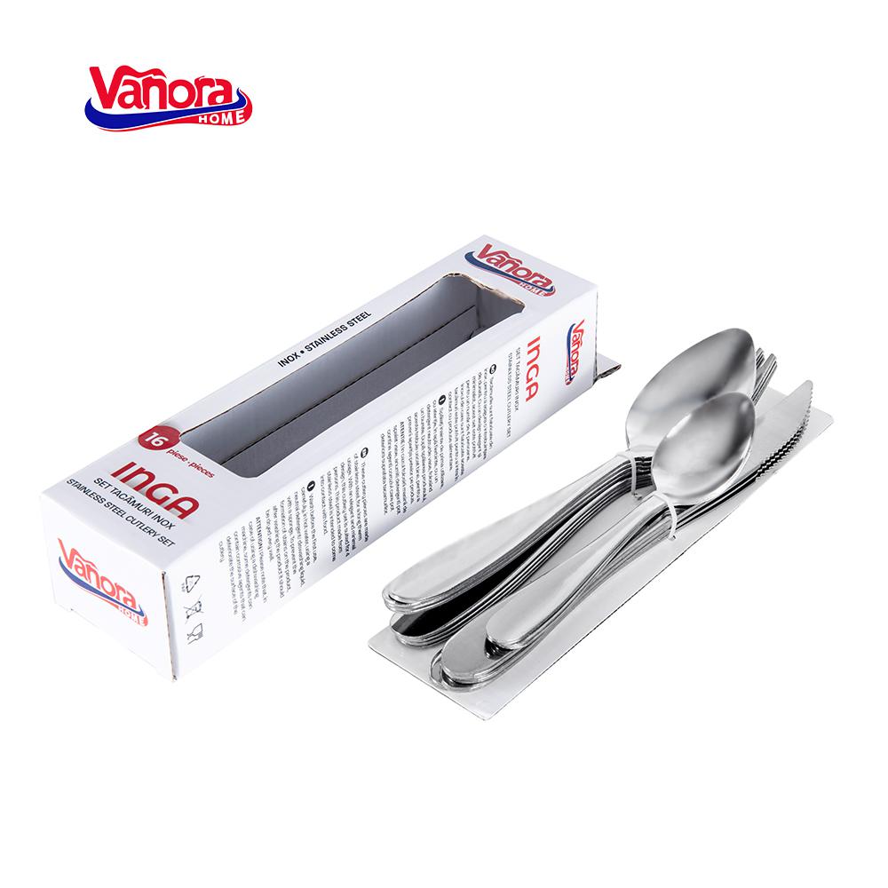 SET TACAMURI 16 PIESE, INGA, VANORA HOME
